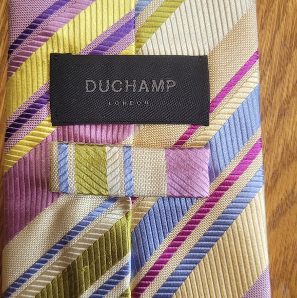 2 Duchamp ties - 100% silk, handmade in England. - Picture 4 of 11